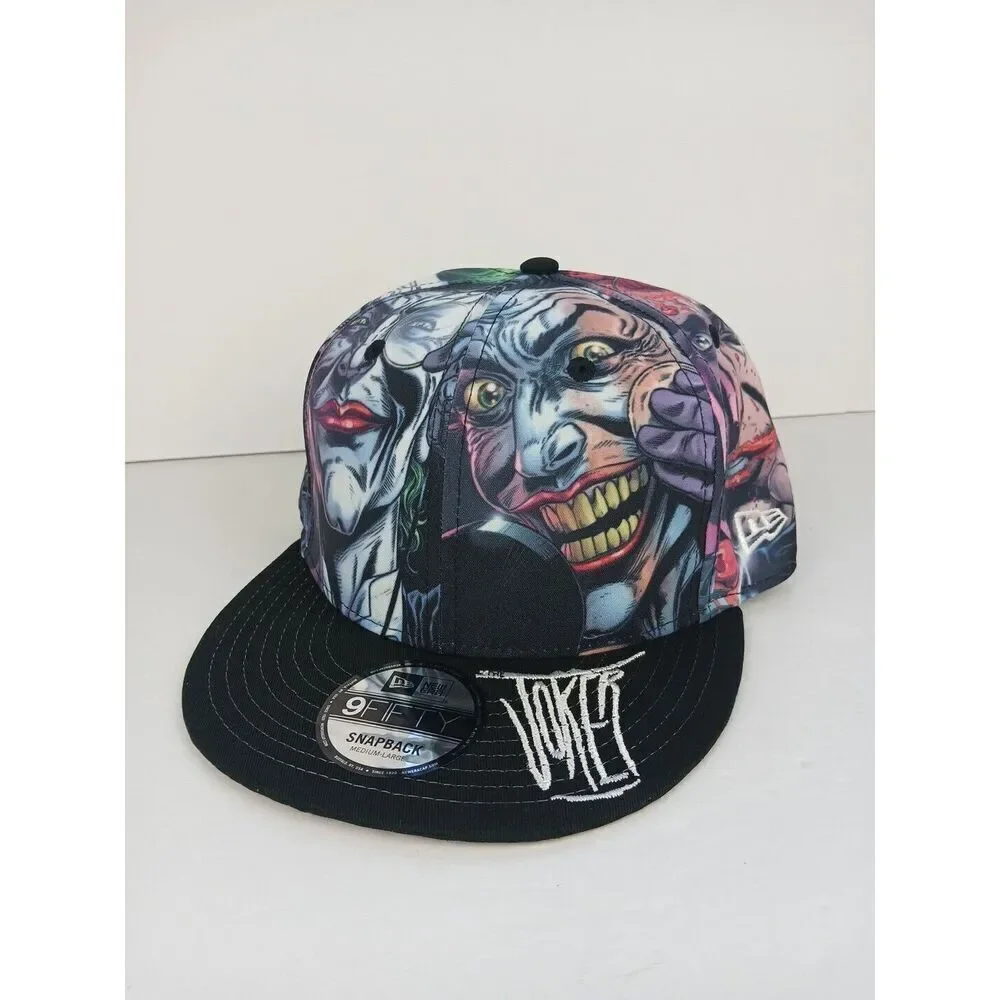 New Era Exclusive Batman The Joker All Over Print 9Fifty SnapBack Adjustable New - Picture 3 of 16